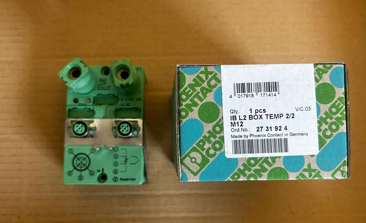 Phoenix Contact IB L2 BOX TEMP 2/2 M12